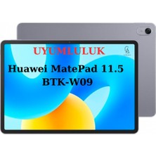 Wowacs Huawei Matepad 11.5" BTK-W09 Uyumlu 360° Dönebilen Standlı Tablet Kılıfı Ekran Koruyucu ve Kalem Set