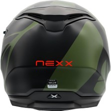 Nexx Y.100 B-Sıde Mat Siyah-Yeşil Kask