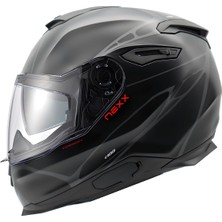 Nexx Y.100 B-Sıde Mat Siyah-Gri Kask
