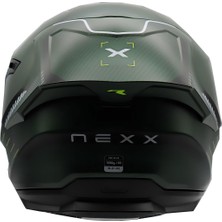 Nexx Y.100R Baron Mat Yeşil Kask