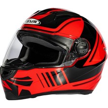 Zeus ZS-811A Al-34 Red Black Kapalı Kask