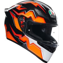 Agv K1S Kripton Black Orange Kapalı Kask