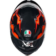 Agv K1S Kripton Black Orange Kapalı Kask