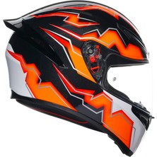 Agv K1S Kripton Black Orange Kapalı Kask