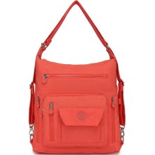Smart Bags Hem Sırt Hem de Omuz Kadın Çantası BC 1205 4001 - Nar