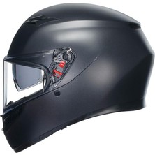 Agv Kask/k3 Mplk Mono Matt Black