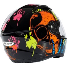 Zeus KASK/ZS-811A Black Al-37 Orange (Zeus Logo)