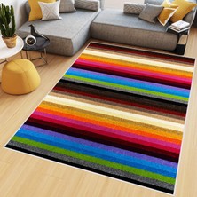 Eliana Home Dijital Baskı Yıkanabilir Kaymaz Taban Salon Halısı ve Yolluk LNA0509