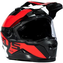 Zeus KASK/ZS-913 Solıd Black/bf8-Red