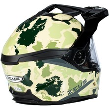 Zeus ZS-913 B6F Yellow Green Kapalı Kask