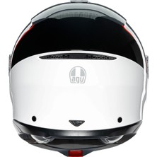 Agv Tourmodular Mlt Balance White Grey Red Çene Açılır Kask