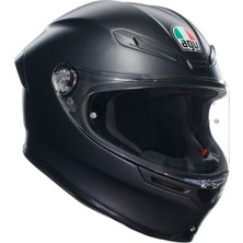 Agv K6 S Mono Matt Black Kapalı Kask