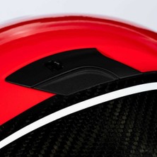 Zeus KASK/ZS-1800B Gloss Carbon Am9 Red