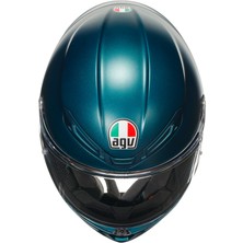 Agv Kask/k6 S Mplk Mono Mono Petrolıo Matt