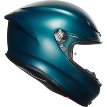 Agv Kask/k6 S Mplk Mono Mono Petrolıo Matt