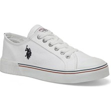 U.S. Polo Assn. Penelope 4fx (3.8 Cm) Lacivert Kadın Sneaker Beyaz