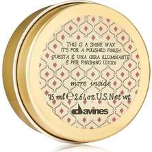 Davines More Inside This Is A Shine Wax-Parlak Görünümlü Güçlü Tutuşlu Şekillendirici Wax 75MLEVA KUAFOR17