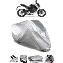 CoverPlus Honda Cb 125 Gri Su Geçirmez Motosiklet Brandası