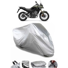 CoverPlus Honda Cb 500 Gri Su Geçirmez Motosiklet Brandası