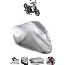 CoverPlus Honda Kinetic Dx Gri Su Geçirmez Motosiklet Brandası