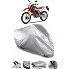 CoverPlus Honda Crf 250 x Gri Su Geçirmez Motosiklet Brandası