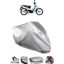 CoverPlus Honda Innova 125 Gri Su Geçirmez Motosiklet Brandası