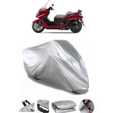 CoverPlus Yamaha Majesty 400 Gri Su Geçirmez Motosiklet Brandası