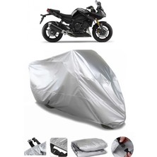 CoverPlus Yamaha Fazer 8 Abs Gri Su Geçirmez Motosiklet Brandası