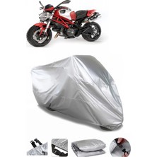 CoverPlus Ducati Monster 796 Gri Su Geçirmez Motosiklet Brandası