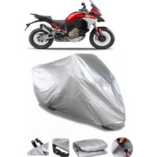 CoverPlus Ducati Multistrada V4 S Sport Gri Su Geçirmez Motosiklet Brandası