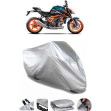CoverPlus Ktm 1290 Super Duke R Gri Su Geçirmez Motosiklet Brandası