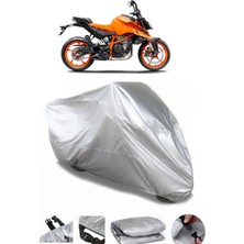 CoverPlus Ktm 390 Duke Gri Su Geçirmez Motosiklet Brandası