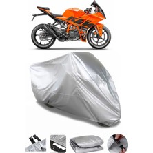CoverPlus Ktm 125 Rc Gri Su Geçirmez Motosiklet Brandası