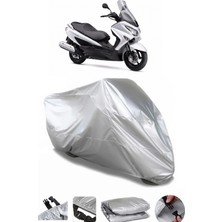 CoverPlus Suzuki Burgman 200 Gri Su Geçirmez Motosiklet Brandası