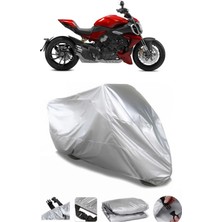 CoverPlus Ducati Diavel Gri Su Geçirmez Motosiklet Brandası