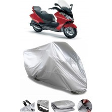 CoverPlus Aprilia Atlantic 200 Gri Su Geçirmez Motosiklet Brandası