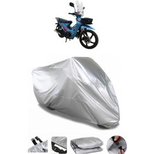 CoverPlus Apachi Myra Gri Su Geçirmez Motosiklet Brandası