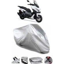 CoverPlus Arora Max-T Gri Su Geçirmez Motosiklet Brandası