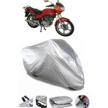 CoverPlus Mondial 150 Kn Gri Su Geçirmez Motosiklet Brandası