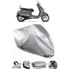 CoverPlus Vespa Primavera 150 Touring Gri Su Geçirmez Motosiklet Brandası