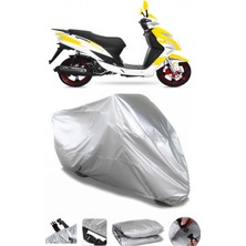 CoverPlus Yuki Yb 100 Jumbo Gri Su Geçirmez Motosiklet Brandası
