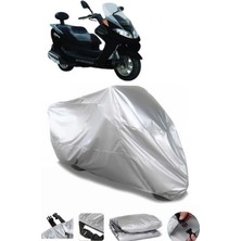 CoverPlus Mondial 150 Zat Gri Su Geçirmez Motosiklet Brandası