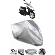 CoverPlus Volta Rs7 Gri Su Geçirmez Motosiklet Brandası