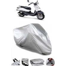 CoverPlus Sym Allo 125 Gri Su Geçirmez Motosiklet Brandası