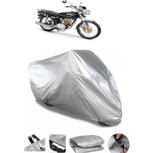 CoverPlus Kuba Çita 100R Gold Gri Su Geçirmez Motosiklet Brandası