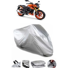 CoverPlus Rks Tnt 202 Gri Su Geçirmez Motosiklet Brandası