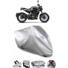 CoverPlus Husqvarna Svartpilen 125 Gri Su Geçirmez Motosiklet Brandası