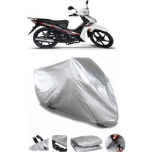 CoverPlus Rks Next 50 Gri Su Geçirmez Motosiklet Brandası