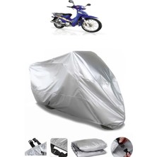 CoverPlus Kanuni Tigrina 100 Gri Su Geçirmez Motosiklet Brandası