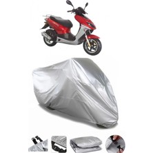 CoverPlus Keeway Arn 125 Gri Su Geçirmez Motosiklet Brandası